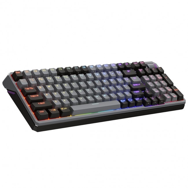 Cooler Master Peripherals MK770 keyboard Universal USB + RF Wireless + Bluetooth QWERTY Czech Dark Grey, Grey Cooler Master Peripherals MK770 keyboard Universal USB + RF Wireless + Bluetooth QWERTY Czech Dark Grey, Grey
