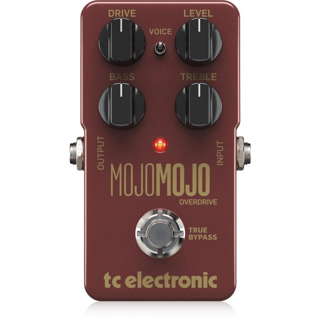TC Electronic MOJOMOJOOVERDRIVE effects pedal Volume pedal Black, Brown, Grey TC Electronic MOJOMOJOOVERDRIVE effects pedal Volume pedal Black, Brown, Grey