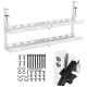 Maclean under-desk cable organizer, max. load 5kg, max. 728mm, 2 levels, white, MC-102 W Maclean under-desk cable organizer, max. load 5kg, max. 728mm, 2 levels, white, MC-102 W