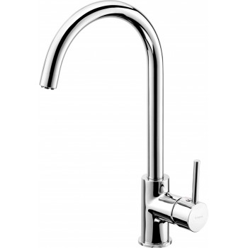Three-way low-pressure kitchen faucet - for water heater