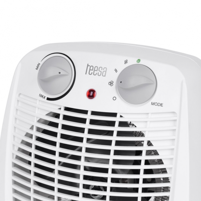 Teesa TSA8059 electric space heater Indoor White 2000 W Fan electric space heater Teesa TSA8059 electric space heater Indoor White 2000 W Fan electric space heater