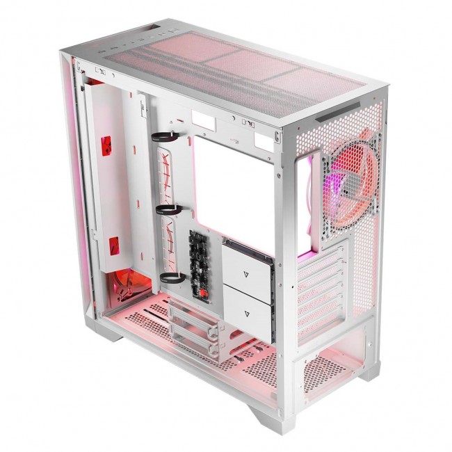 MODECOM Case VOLCANO EXPANSE S APEX ARGB MIDI White MODECOM Case VOLCANO EXPANSE S APEX ARGB MIDI White