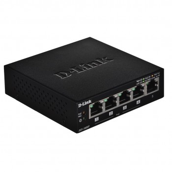 D-Link DES-1005P network switch Unmanaged Black Power over Ethernet (PoE)