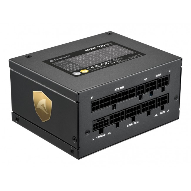 Sharkoon Rebel P20 SFX power supply unit 750 W 24-pin ATX Black