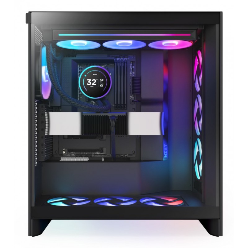 NZXT Kraken Elite 360 RGB Processor All-in-one liquid cooler 12 cm Black 1 pc(s)