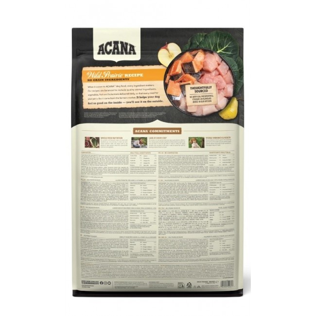 ACANA Highest Protein Wild prairie dry dog food 6kg