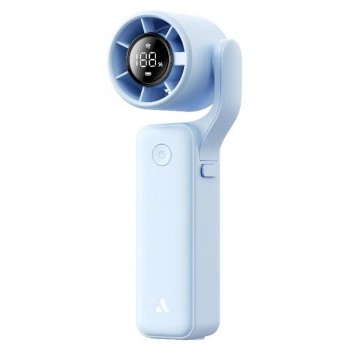AECOOLY Halo 04 ICING Foldable Handheld Fan with Cooling Plate, White