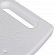 Rectangular shower stool with height adjustment Rectangular shower stool with height adjustment
