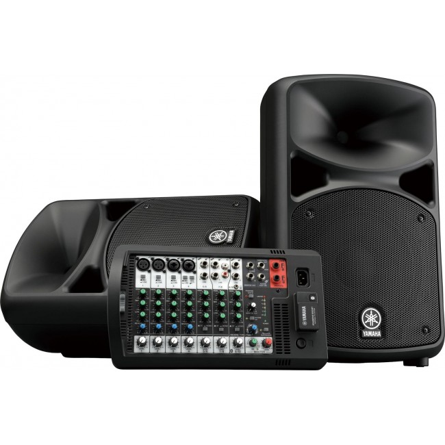 Yamaha Stagepas 600BT Freestanding Public Address (PA) system 640 W Black Yamaha Stagepas 600BT Freestanding Public Address (PA) system 640 W Black