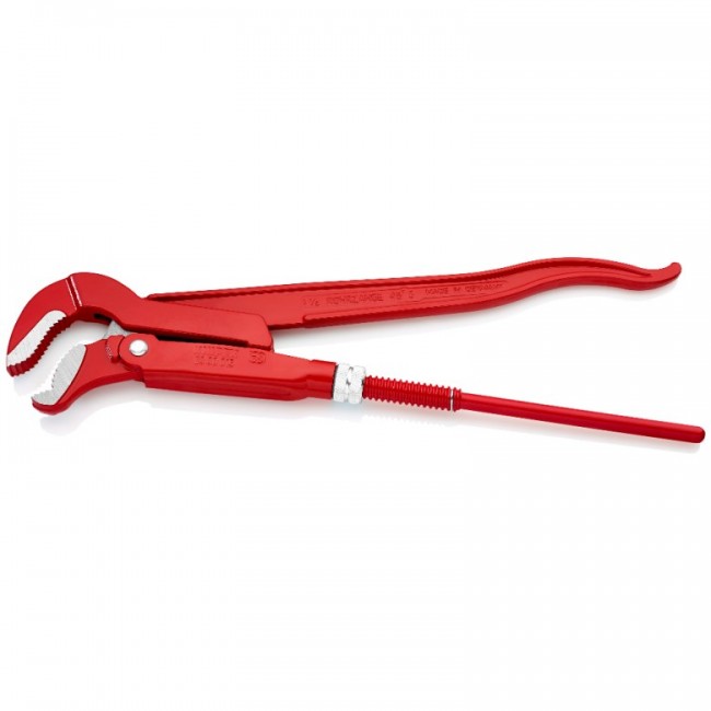 Knipex 83 30 015 pipe wrench Red, Stainless steel Red 6 cm Swedish pipe wrench Chromium-vanadium steel
