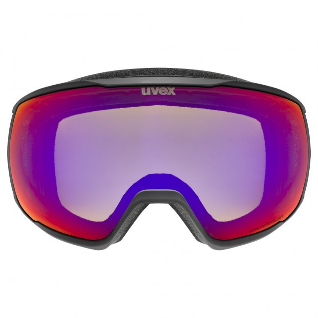 Uvex 5501912130 winter sport goggles Black Unisex Spherical lens