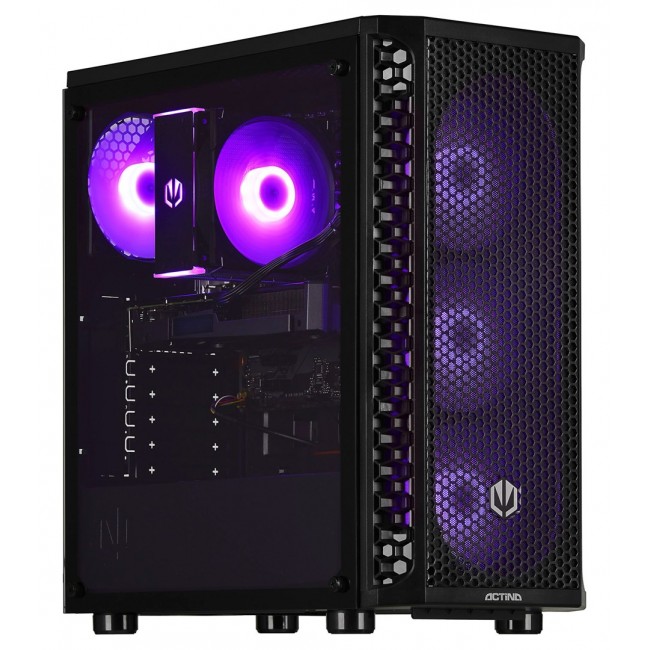 Actina 5901443388906 PC AMD Ryzen 5 5700X 16 GB DDR4-SDRAM 1 TB SSD NVIDIA GeForce RTX 4060 Ti Midi Tower Black