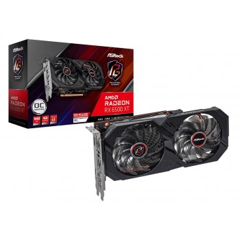 Asrock AMD Radeon RX 6500 XT Phantom Gaming D 4 GB GDDR6 Graphics Card