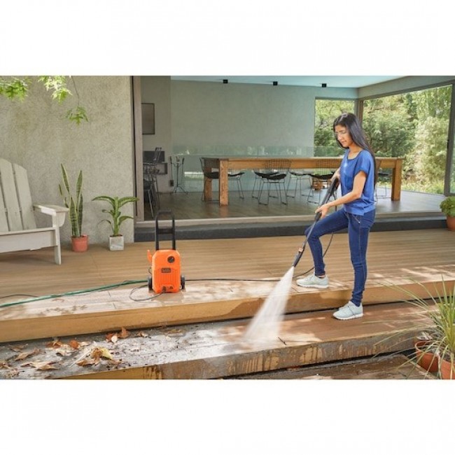 Black & Decker BEPW1650-QS pressure washer Compact Electric 330 l/h Orange Black & Decker BEPW1650-QS pressure washer Compact Electric 330 l/h Orange