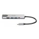 D-Link DUB-M520 laptop dock/port replicator Wired Thunderbolt 3 Aluminium