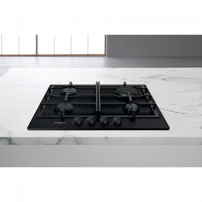 Whirlpool TGML 660 NB Built-in 58 cm Gas 4 zone(s)