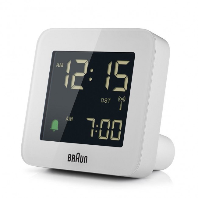 Braun BC09-DCF Digital alarm clock White Braun BC09-DCF Digital alarm clock White