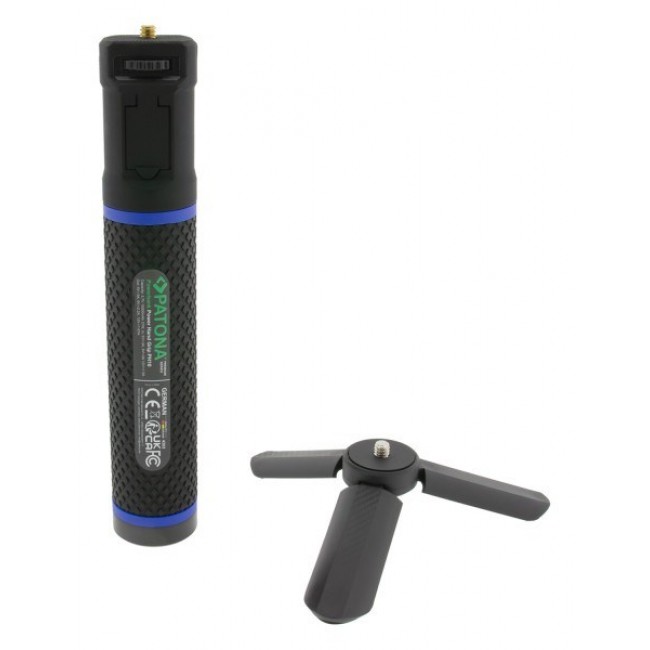 PATONA Premium Grip Power Hand PH10 + powerbank Black