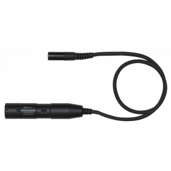 Phantom XLRm adapter with miniXLR-m cable