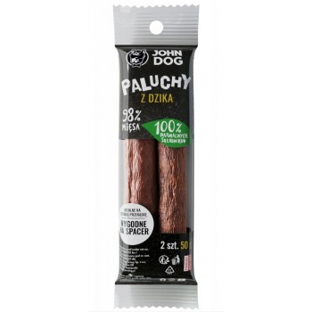 JOHN DOG Boar sticks - Dog treat - 50 g