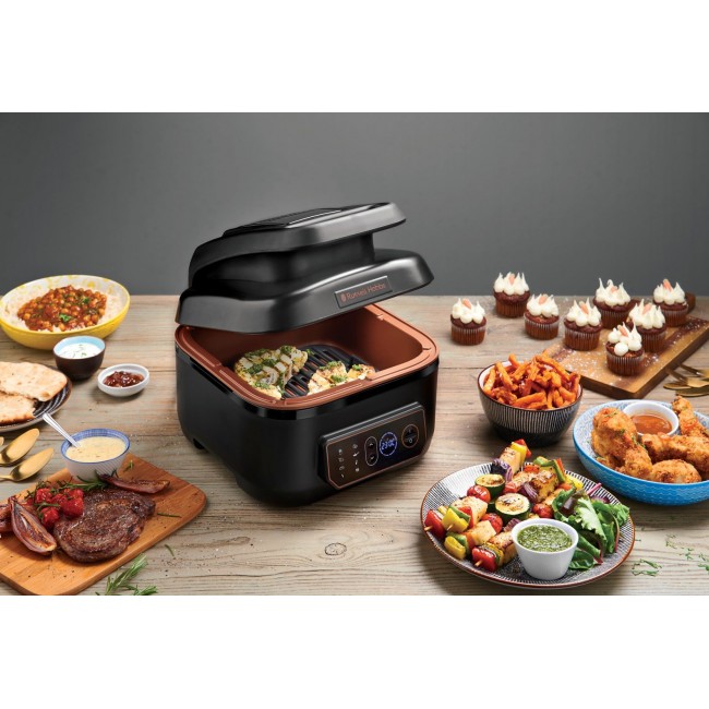 Russell Hobbs SatisFry Air & Grill Multikocher 5.5 L 1745 W Black Russell Hobbs SatisFry Air & Grill Multikocher 5.5 L 1745 W Black