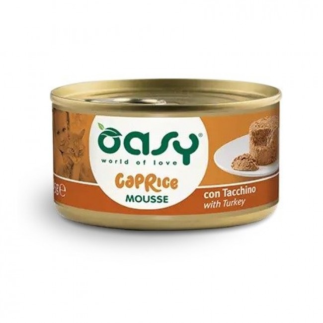 OASY Caprice Mousse Turkey - wet cat food - 85g