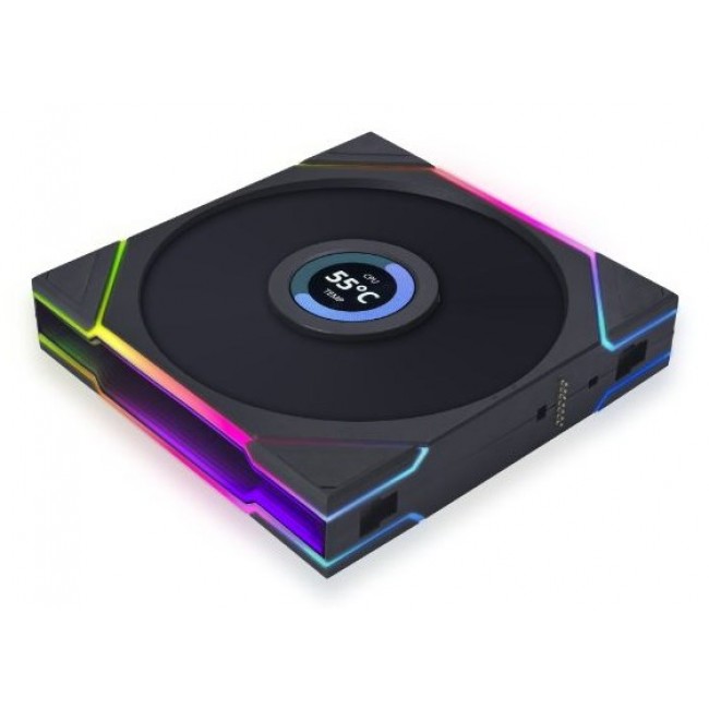 Lian Li Uni Fan TL LCD Computer case, Processor 14 cm Black 1 pc(s)