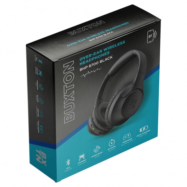 Buxton BHP 8700 Black - Bluetooth headphones (black) Buxton BHP 8700 Black - Bluetooth headphones (black)