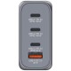 Verbatim GNC-100 GaN Charger 4 Port 100W USB A/C (EU/UK/US)