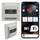 Termostat Heatit WiFi6 White RAL 9003 Wi-Fi Thermostat 3600W 16A