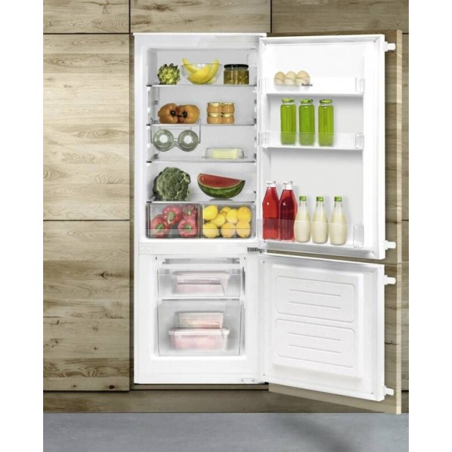 Amica BK2265.4i(E) 212-litre built-in fridge-freezer, White