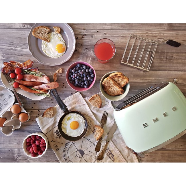 Toaster SMEG TSF01PGEU pastel green