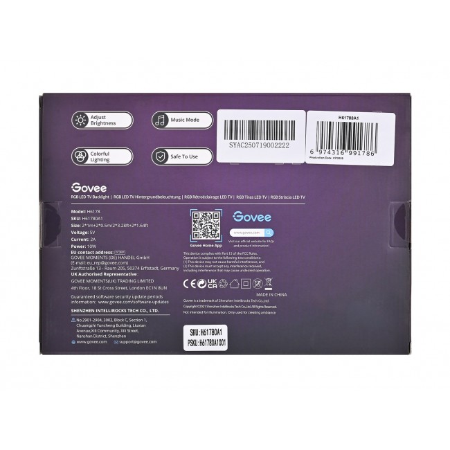 Govee H6178 Smart strip light Bluetooth