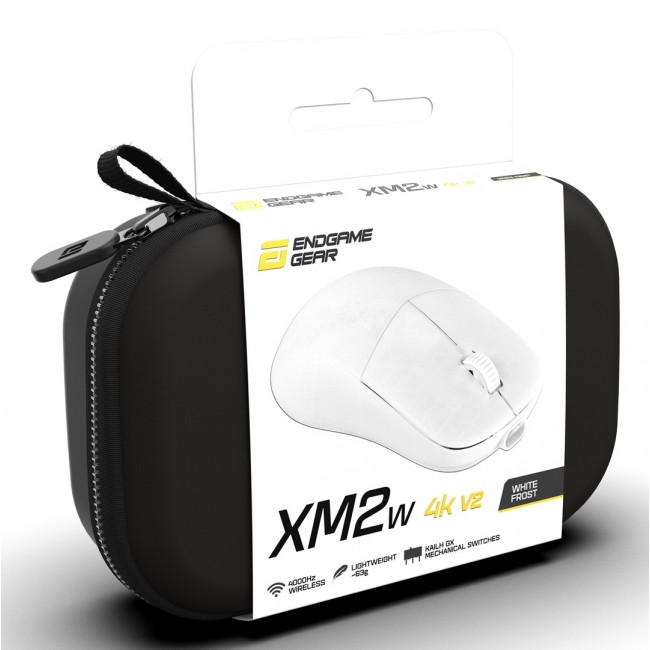 Endgame Gear XM2w 4k v2 Wireless Gaming Mouse - White Frost