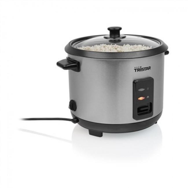 Tristar RK-6147 rice cooker 1.5 L 500 W Black, Silver