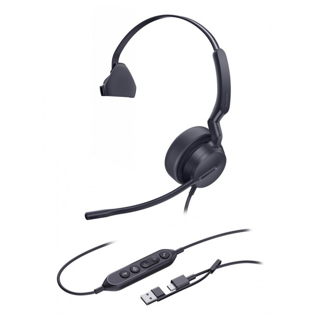 Yealink UH42 Mono Teams USB-C/A Headset Yealink UH42 Mono Teams USB-C/A Headset