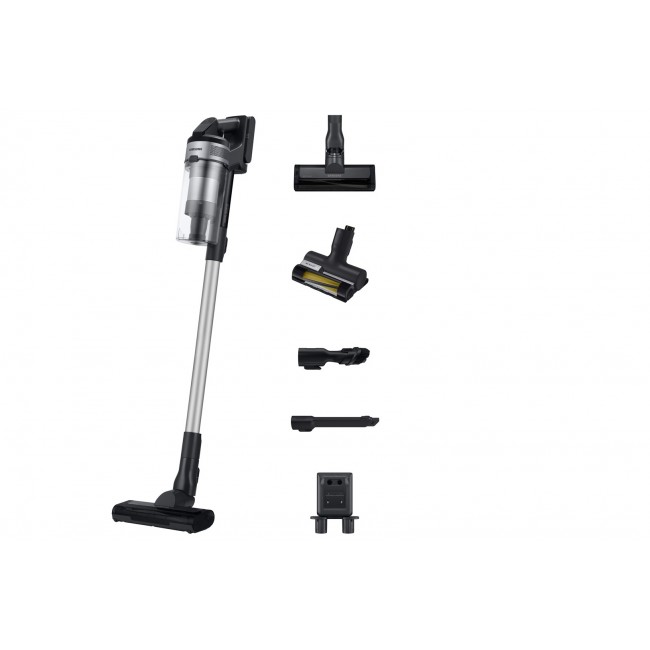 Samsung VS15A60AGR5 stick vacuum/electric broom 2-in-1 stick vacuum Battery Dry HEPA Bagless 150 W Silver