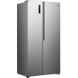 Gorenje Side by side kyl /fryssk p med MultiFlow Cooling f r j mn luftcirkulation i hela sk pet. NoFrost Plus eliminerar manuell avfrostning, medan SuperCool och FastFreeze hj lper till att uppr tth lla optimala f rh llanden f r nyinlagda dagligvaror.