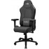 Aerocool CROWNASHBK, Ergonomic Gaming Chair, Adjustable Cushions, AeroWeave Technology, Black