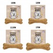 PAKA ZWIERZAKA Bone with rabbit and mango M 12 cm - dog treat - 55g PAKA ZWIERZAKA Bone with rabbit and mango M 12 cm - dog treat - 55g
