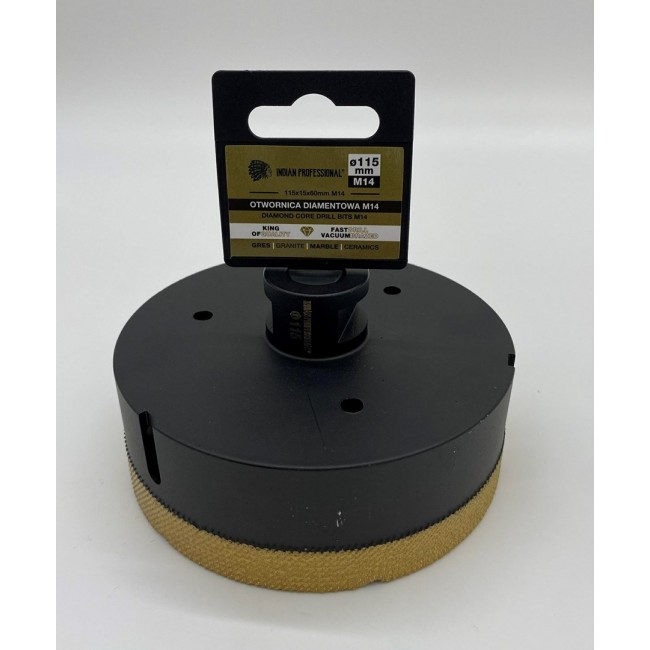 DIAMOND CROWN M14 115mm DRY DRILLING /INDIAN PROFESSIONAL