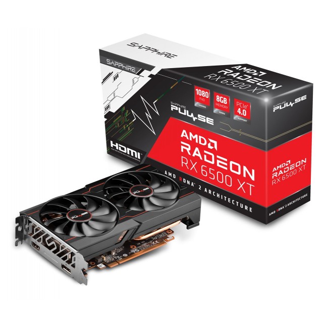 Sapphire PULSE Radeon RX 6500 XT AMD 8 GB GDDR6