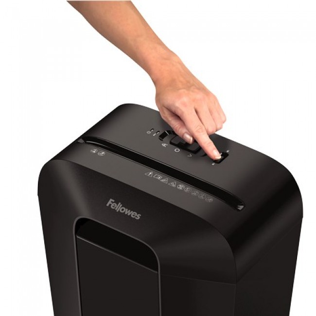 Fellowes Powershred LX50 paper shredder Particle-cut shredding Black Fellowes Powershred LX50 paper shredder Particle-cut shredding Black