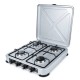 PROMIS KG400 Four-burner gas stove silver PROMIS KG400 Four-burner gas stove silver