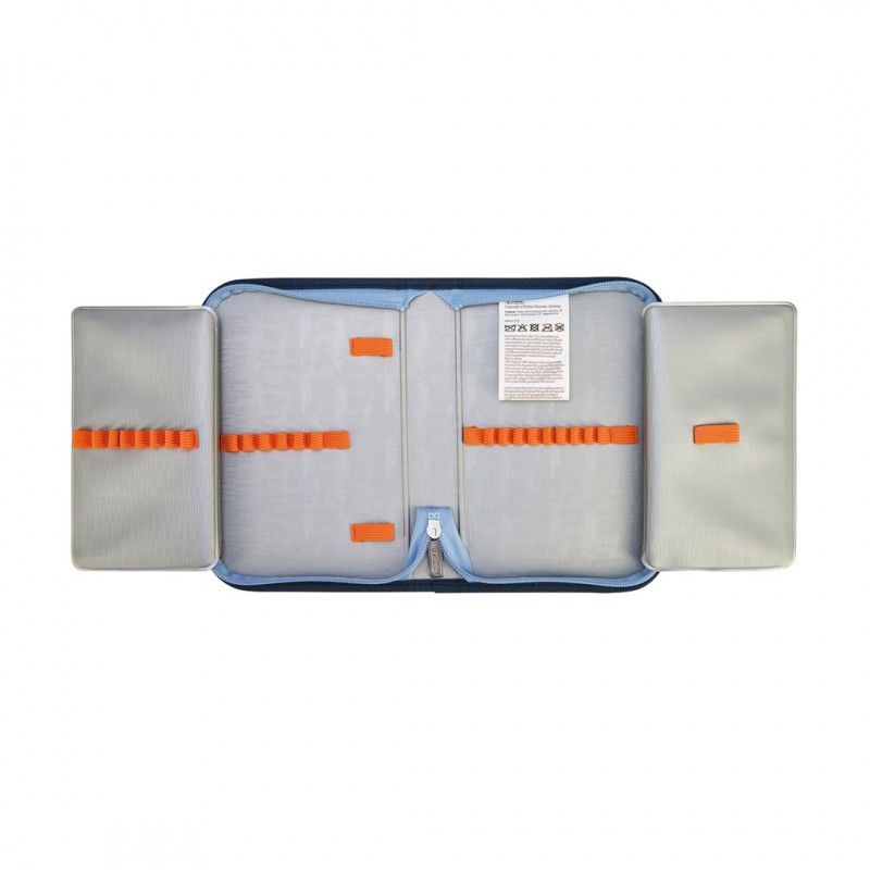 Herlitz Loop Plus TechMech school bag set Boy Polyester Blue, Orange
