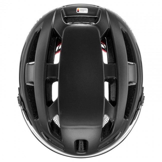 UVEX Finale visor bike helmet 56 61 cm, black matt