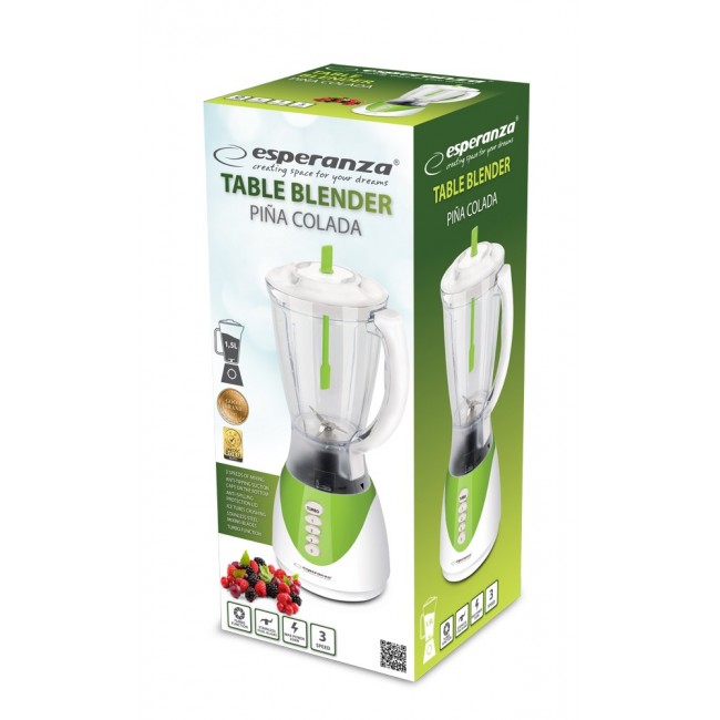 Esperanza EKM023G Blender 350W 1.5L Green Esperanza EKM023G Blender 350W 1.5L Green