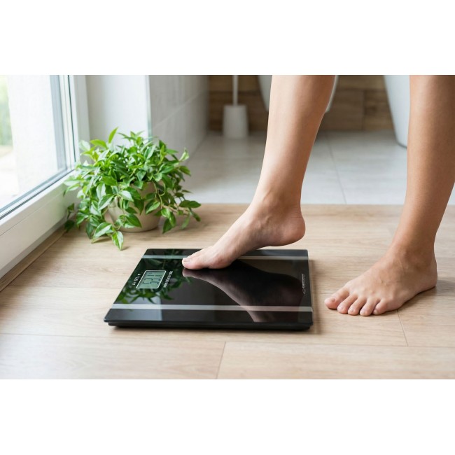 Esperanza EBS018K personal scale Electronic personal scale Rectangle Black