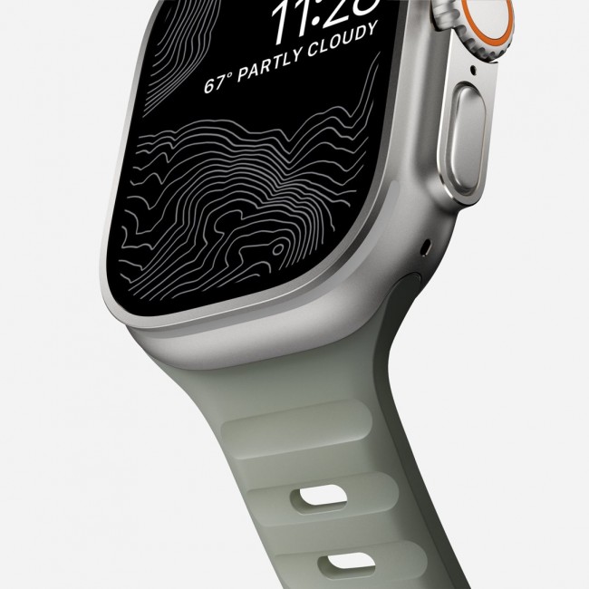 Nomad Sport Band Grey Rubber