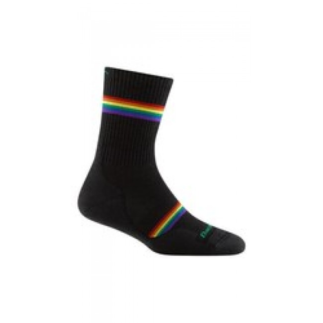 Skarpety damskie Darn Tough Prism Micro Crew Lightweight with Cushion - black